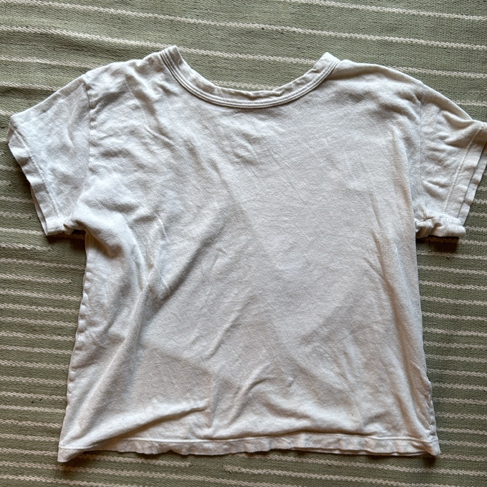 Imogen and Willie white tee
